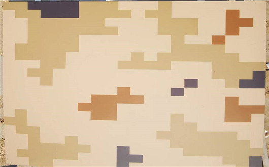 德宏荒漠迷彩漆喷涂